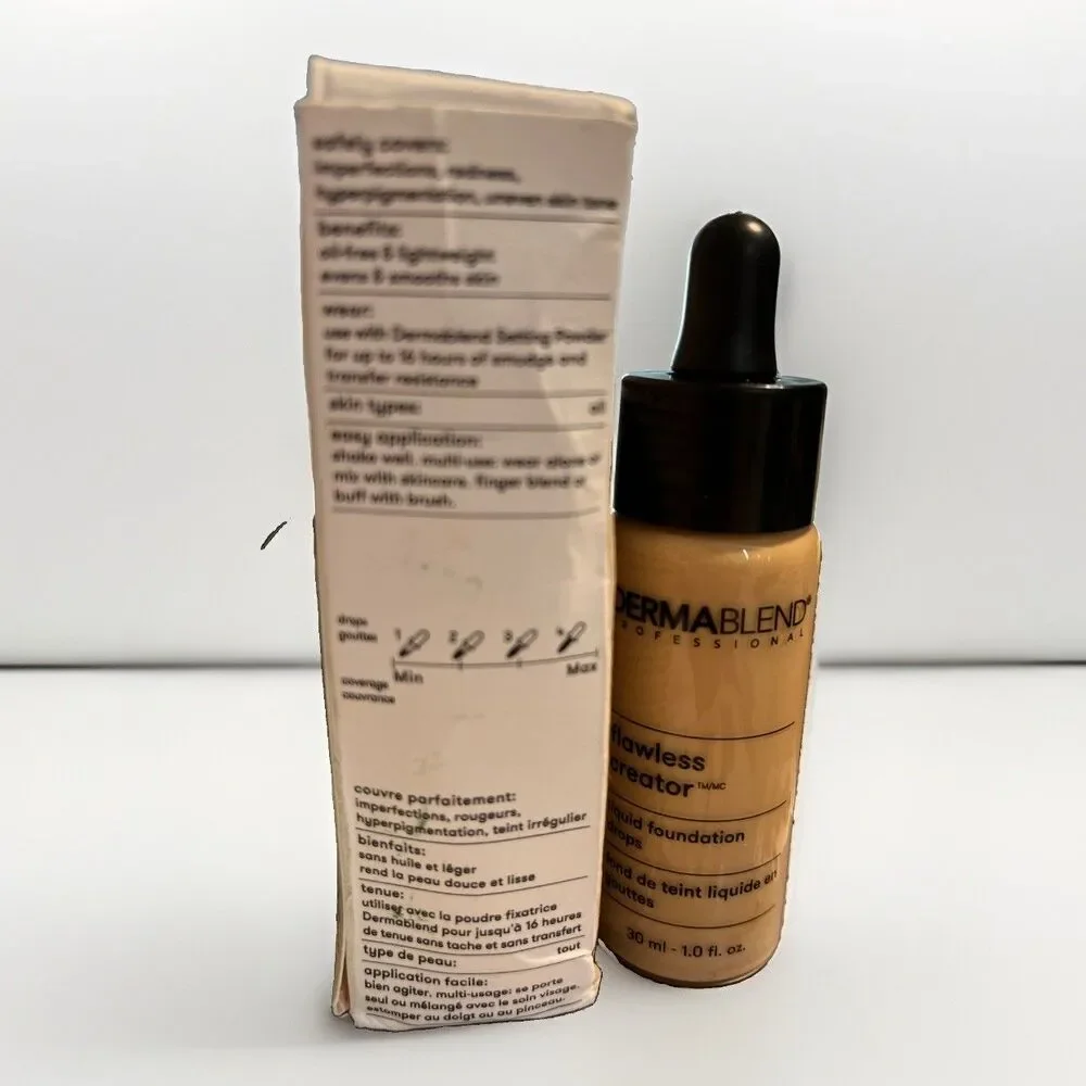 Dermablend Flawless Creator Multi-Use Liquid Pigments *30N* 30 ML - 1 OZ NIB